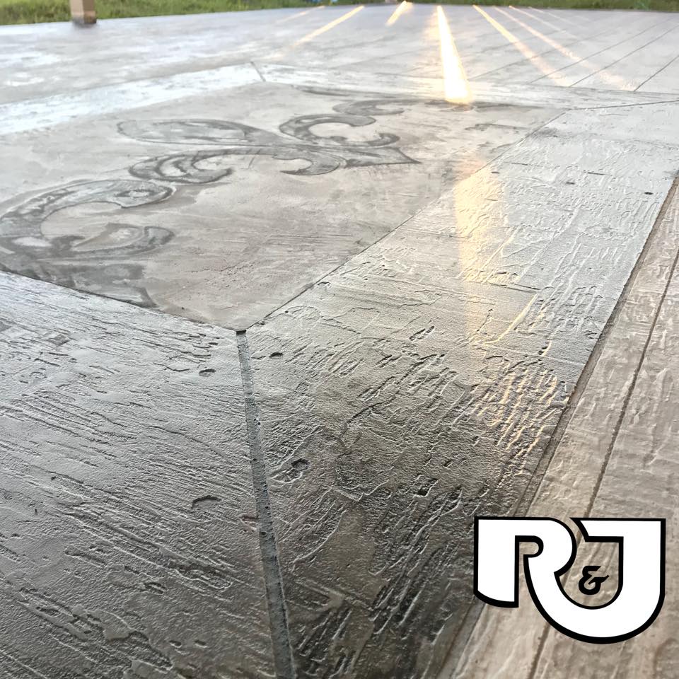 Concrete Staining Near Baton Rouge LA RJ Concrete Coatings in Hammon LA