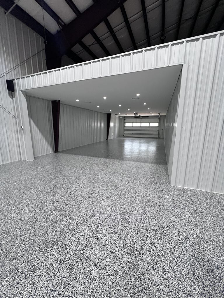 5000 sqft Flake Flooring Polyaspartic Epoxy Flooring Concrete Coatings for Commercial Floor. Bogalusa LA-1-min