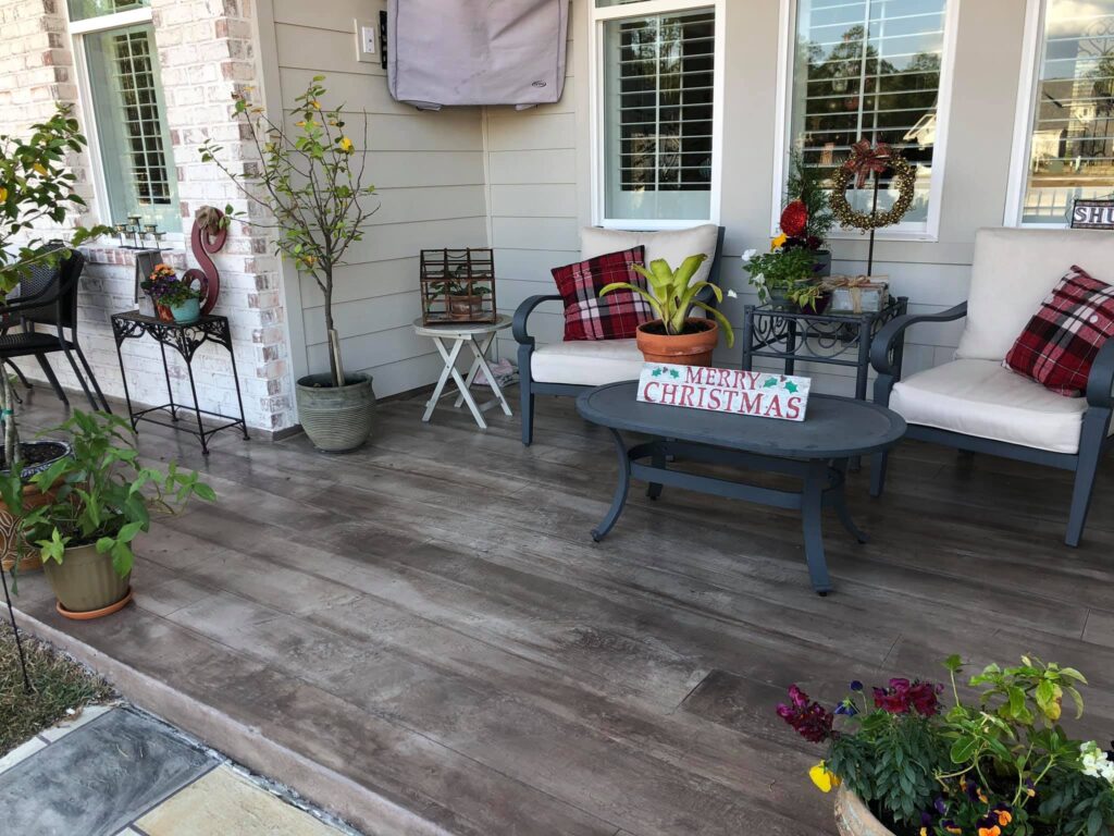 Patio and Porch Concrete Coating Near Me Loranger LA-min